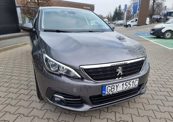 Peugeot 308 cena 49900 przebieg: 139957, rok produkcji 2019 z Radom małe 379